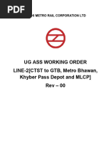 Working Order of Line-2 Ass CTST-GTB, MB, KPD MLCP