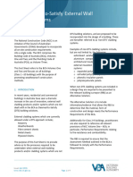 Fact Sheet Non Deemed To Satisfy External Wall Cladding Systems