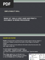 Basic ICT Skills. 3