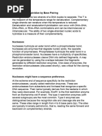 Core Concepts - Week 3 - Genetic Manipulation 2