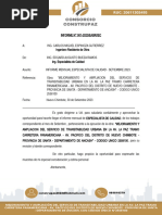 Informe de Calidad Mensual - Setiembre