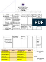 Sibuco District Action Plan