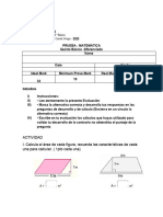 Prueba Geomatría Diferenciado