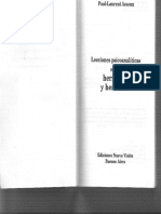 Assoun, Paul-Lurent. Lecciones Psicoanalíticas Sobre Hermanos y Hermanas