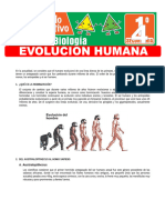 Evolucion Humana para CUARTOGrado de Secundaria