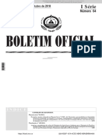 Decreto Lei 54 2018 Terceira Alteracao Ao Decreto Lei 1 2011 de 3 de Janeiro