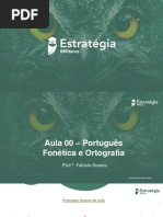 Aula 00 - Emprego Das Letras e Acentuação - Prof Fabíola Soares - NOTAS