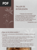 Taller de Intercesión Manuel Ibarra