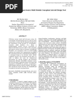 CEASIOM An Open Source Multi Module Conc