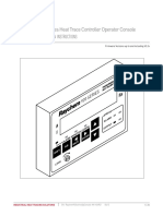 Raychem Series Heat Trace Controller Operator Console