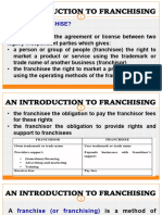 Franchising-Introduction 082822