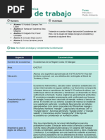 Semana 02 - Ficha de Trabajo - Mapa de Ecosistemas Del Perú.