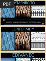 Conformity and Deviance