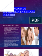 Intervencion de Enfermeria en Cirugia Del Oido