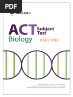 New Biology Booklet ACT