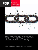 The Routledge Handbook of Social Work Theory by Malcolm Payne, Emma Reith-Hall