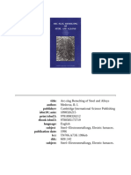 ARC-Slag Remelting of Steel and Alloys