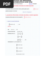 Ecuaciones Difrenciales