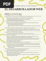 Cuestionario Frontend y Backend