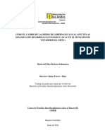 Cómo El Cambio de Las Redes de Gobernanza Local Afectó Las Dinámicas de Desarrollo Económico Local en El Municipio de Vistahermosa Meta