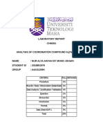 Lab Report CHM361