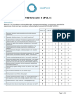 PCL 5 Assessment Trauma Online