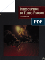 Introduction To Turbo Prolog - Townsend, Carl, 1938 - 1987 - Berkeley - Sybex - 9780895883599 - Anna's Archive