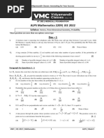 Maths Advanced Level Problem Solving (ALPS-9) - Paper