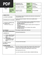 Daily Lesson Plan Chapter 5 JTM