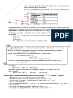 EXPONENTIAL Functions