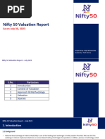 NSE Nifty 50 Valuation Report - Educational Purpose