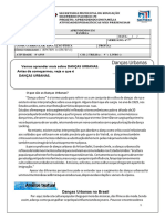 Gabarito Ed. Física 6° 7° Ano Danças Urbanas