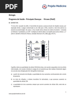 Programa de Saúde - Principais Doenças - Viroses - (Fácil) - (141 Questões)