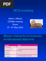 MCQ Workshop