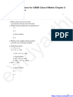 Important Questions For CBSE Class 6 Maths Chapter 2 Whole Numbers