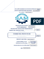 Estructura Del Trabajo de Gestion de La Exportacion