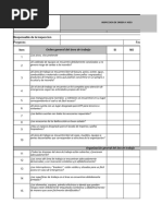 Fo-Sst-08 Inspeccion de Orden y Aseo