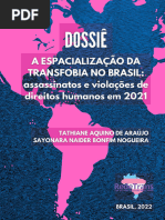 Dossie A Espacialização Da Transfobia No BR