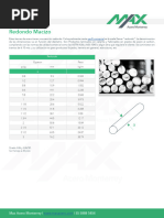 Barra de Acero Ficha Tecnica - Max Acero Monterrey