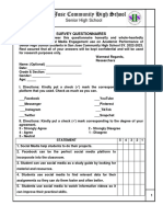 Survey Questionnaire Group 5