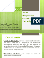 Psicodiagnóstico e Avaliação Psicológica