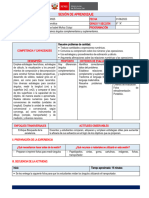 6° Sesion de Aprendizaje 17 de Mayo Matemática