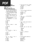 Finalized Second Term Examinations