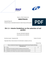 Innotrack-Int Rail Grade Selection