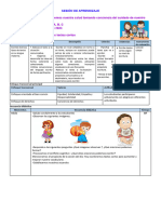 SESIÓN DE APRENDIZAJE Escribimos Textos 19-10