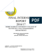 Final Internship Report Kindalem Demeke