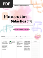 Planeación Perla 5º