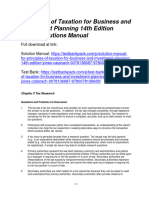 Principles of Taxation For Business and Investment Planning 14th Edition Jones Solutions Manual 1