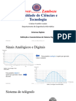 1.1 Definição e Características de Um Sistema Digital 2022 - SIDI