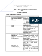 Anexo Do Plano de Ensino Da Disciplina Filosofia E Psicologia 1º Período de Psicologia